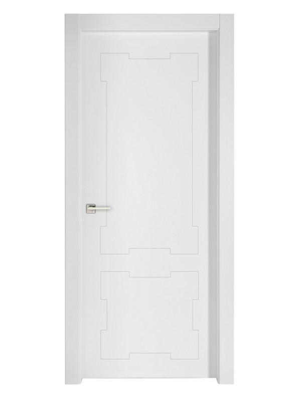 LinearP2Bia Linear P2 battente laccato Bianco