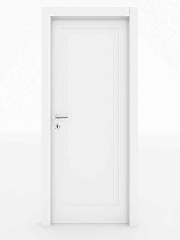 Kapi 1 battente bianco Front Kapi 1 Laccato bianco