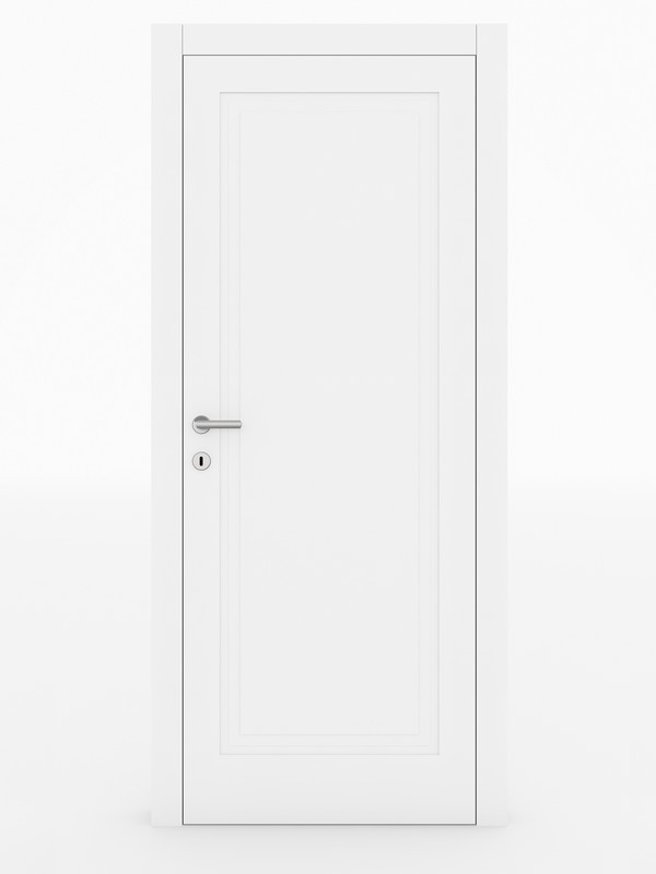 Kapi 1 battente bianco Rear Kapi 1 Laccato bianco
