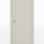 Kapi 1 battente ral 7032 rear Kapi 1 Laccato RAL 7032