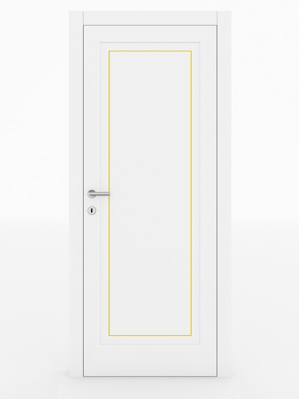 Kapi 1 v battente BIANCO rear Kapi 1v Laccato bianco
