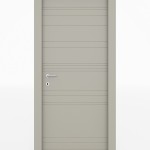 Linear 7 ral 7003 battente Front Linear 7 Ral 7003