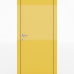 WOOD RAL 1003 lucido REAR Wood modello A Laccato Lucido RAL 1003