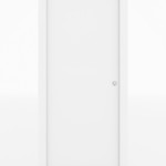 Wood – Laccato bianco scorrevole interno muro Wood - Laccato bianco scorrevole interno muro